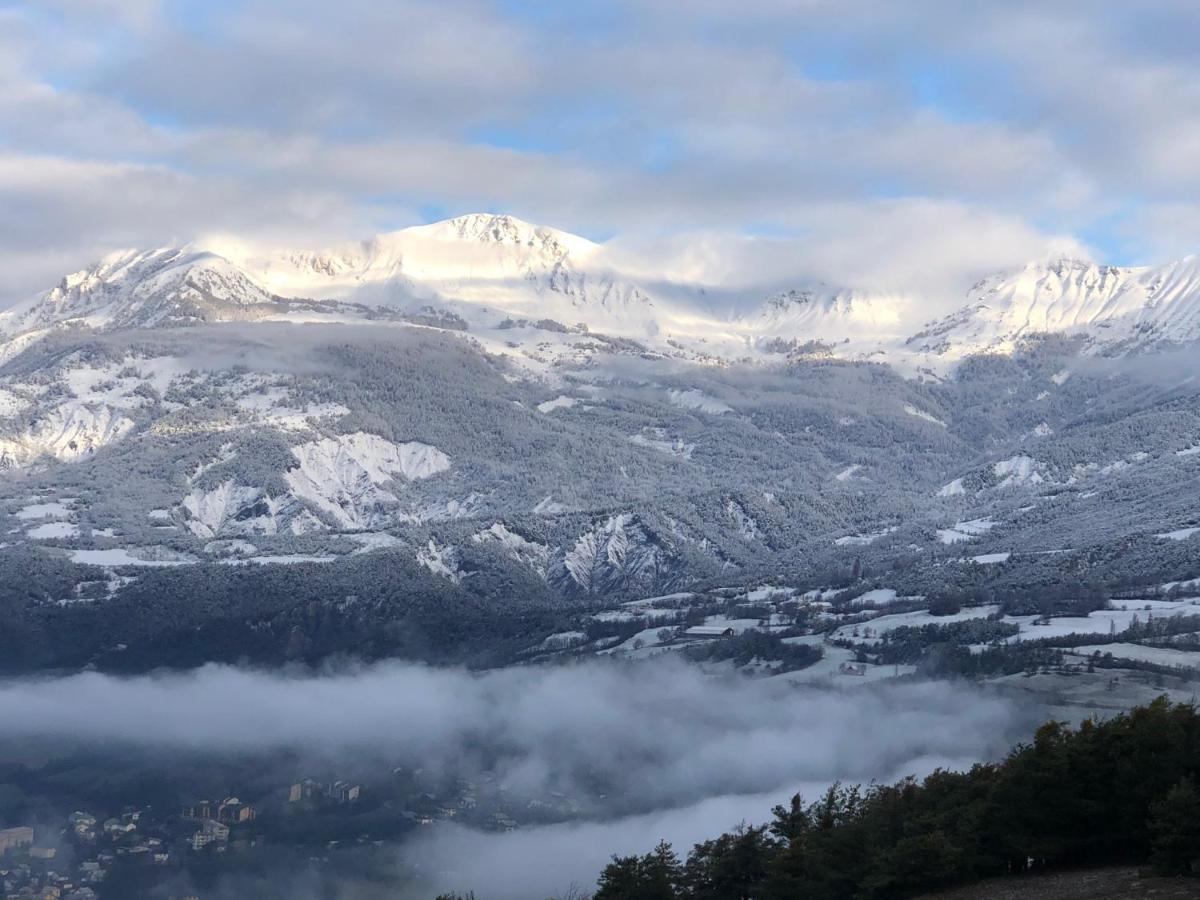Les Melezes 1 Studio Barcelonnette Kültér fotó